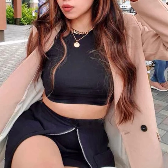 Pink fully lined Double Breasted Lapel Neck Blazer - Picture 10 of 12